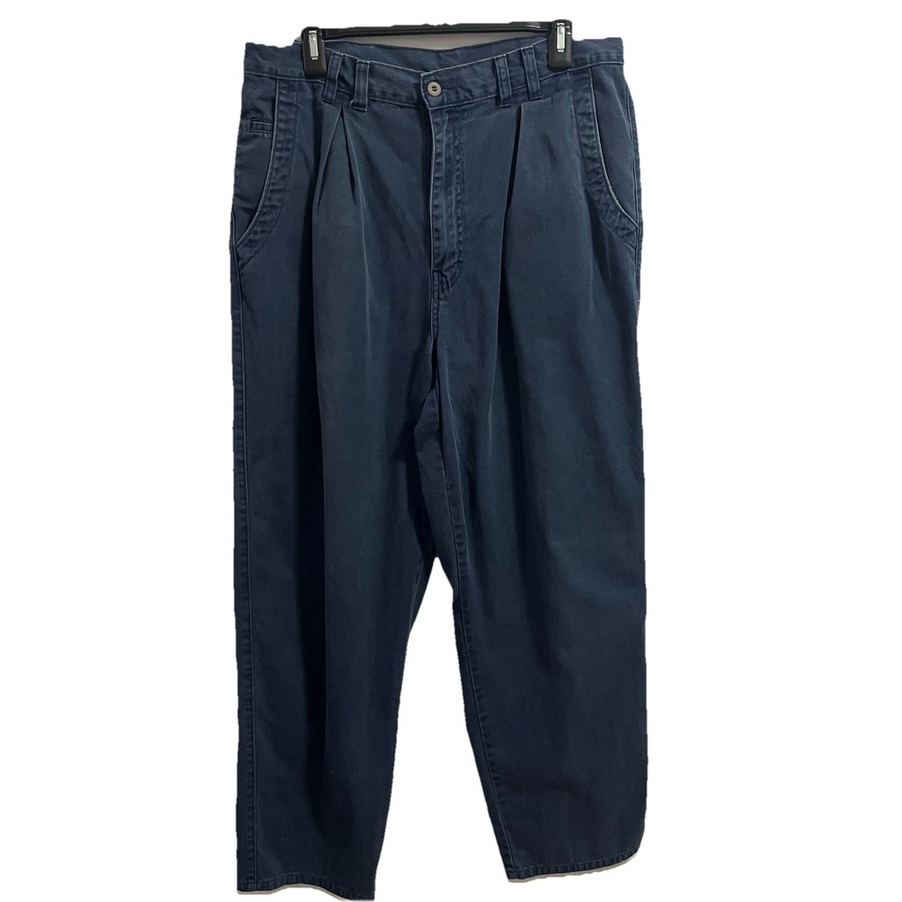 Vintage Brittania Jeans Mens Size 36x30 High Rise Dark Wash
